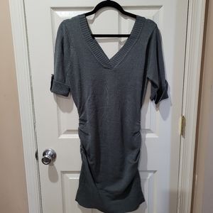 Gray Sweater Dress